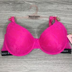 Juicy couture lace bra